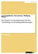 Der Einsatz von Kreditderivaten bei der Verbriefung von Fremdkapitalforderungen di Wolfgang Baums, Inéz Labucay, Lutz Poppelbaum edito da GRIN Verlag