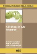 Advances in Jute Research di N. Gokarneshan, U. Dhatchayani, M. Maanvizhi edito da WOODHEAD PUB
