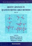 Recent Advances In Quantum Monte Carlo Methods - Part Ii edito da World Scientific Publishing Co Pte Ltd