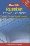 Berlitz Pocket Dictionary Russian edito da Berlitz Publishing Company