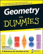 Geometry for Dummies di Mark Ryan edito da FOR DUMMIES