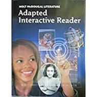 Holt McDougal Literature: Adapted Interactive Reader Grade 8 edito da HOUGHTON MIFFLIN