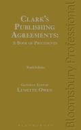 Clark's Publishing Agreements edito da Bloomsbury Publishing Plc