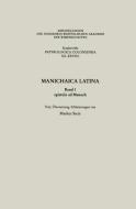 Manichaica Latina di Markus Stein von Markus Stein edito da VS Verlag für Sozialwissenschaften