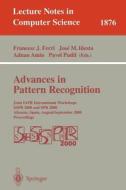 Advances in Pattern Recognition di F. J. Ferri, J. M. Inesta edito da Springer Berlin Heidelberg