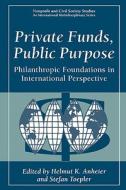 Private Funds, Public Purpose edito da Springer US