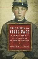 What Caused The Civil War? di Edward L. Ayers edito da Ww Norton & Co
