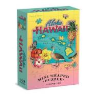 Hawaii Mini Shaped Puzzle di Galison edito da Galison