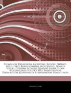 Ecological Definitions, Including: Bioto di Hephaestus Books edito da Hephaestus Books
