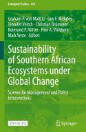Sustainability of Southern African Ecosystems under Global Change edito da Springer International Publishing