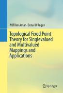 Topological Fixed Point Theory for Singlevalued and Multivalued Mappings and Applications di Afif Ben Amar, Donal O'Regan edito da Springer International Publishing