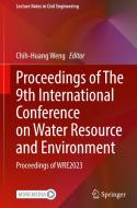 Proceedings of the 9th International Conference on Water Resource and Environment edito da Springer Nature Singapore