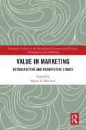 Value In Marketing edito da Taylor & Francis Ltd