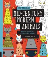 Mid-Century Modern Animals: 30 Original Illustrations to Color, Customize, and Hang di Jenn Ski edito da ROCKPORT PUBL