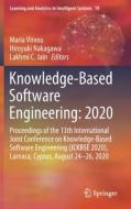 Knowledge-Based Software Engineering: 2020 edito da Springer International Publishing