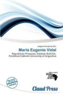 Mar A Eugenia Vidal edito da Claud Press