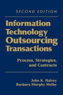Technology Outsourcing 2e w.URL di Halvey, Melby edito da John Wiley & Sons
