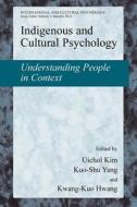 Indigenous and Cultural Psychology edito da Springer US