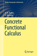 Concrete Functional Calculus di Richard M. Dudley, Rimas Norvaisa edito da Springer-Verlag GmbH