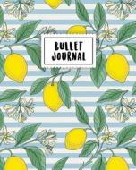 Bullet Journal: Vintage Lemon - 150 Dot Grid Pages (Size 8x10 Inches) - With Bullet Journal Sample Ideas di Masterpiece Notebooks edito da Createspace Independent Publishing Platform