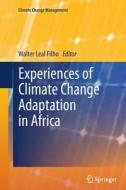 Experiences of Climate Change Adaptation in Africa edito da Springer Berlin Heidelberg