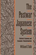 The Postwar Japanese System di William K. Tabb edito da OUP USA