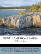 North American Fauna, Issue 7... edito da Nabu Press