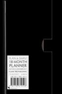 Black Pocket+ Plain & Simple 18 Month Planner 2017 edito da Flame Tree Publishing