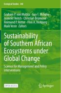 Sustainability of Southern African Ecosystems under Global Change edito da Springer International Publishing