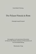 Der Palazzo Venezia in Rom di Christoph Luitpold Frommel edito da VS Verlag für Sozialwissenschaften