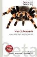 Icius Subinermis edito da Betascript Publishing