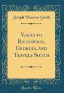 Visits to Brunswick, Georgia, and Travels South (Classic Reprint) di Joseph Warren Smith edito da Forgotten Books