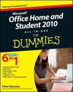 Office Home And Student 2010 All-in-one For Dummies di Peter Weverka edito da John Wiley And Sons Ltd