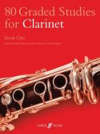 80 Graded Studies for Clarinet Book One di John Davies, Paul Harris edito da Faber Music Ltd
