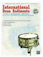 International Drum Rudiments: Book & DVD di Rob Carson, Jay Wanamaker edito da ALFRED PUBN