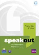 Speakout Pre-intermediate Workbook (with Key) and Audio CD di Antonia Clare, J. J. Wilson edito da Pearson Longman
