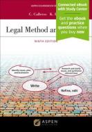Legal Method and Writing I: Predictive Writing di Charles R. Calleros, Kimberly Y. W. Holst edito da ASPEN PUB