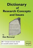 A Dictionary of Research Terms and Issues di Dan Remenyi edito da ACPIL