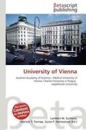 University of Vienna edito da Betascript Publishing