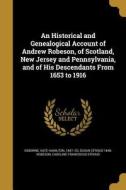 HISTORICAL & GENEALOGICAL ACCO di Susan Stroud 1848 Robeson, Caroline Franciscus Stroud edito da WENTWORTH PR