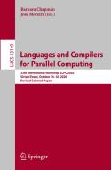 Languages And Compilers For Parallel Computing edito da Springer Nature Switzerland AG