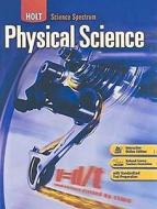 Holt Science Spectrum: Physical Science: Student Edition Holt Science Spec Phys 2008 2008 edito da HOUGHTON MIFFLIN