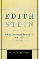 Edith Stein di Alasdair Macintyre edito da Sheed & Ward