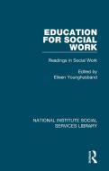 Education For Social Work edito da Taylor & Francis Ltd