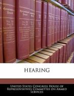 Hearing edito da Bibliogov
