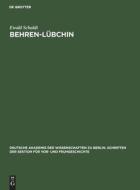 Behren-Lübchin di Ewald Schuldt edito da De Gruyter