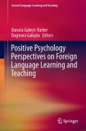 Positive Psychology Perspectives on Foreign Language Learning and Teaching edito da Springer-Verlag GmbH