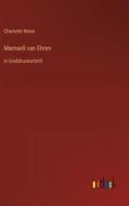 Mamsell van Ehren di Charlotte Niese edito da Outlook Verlag