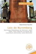 Lois De Nuremberg edito da Fer Publishing