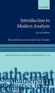 Introduction To Modern Analysis di Shmuel Kantorovitz, Ami Viselter edito da Oxford University Press